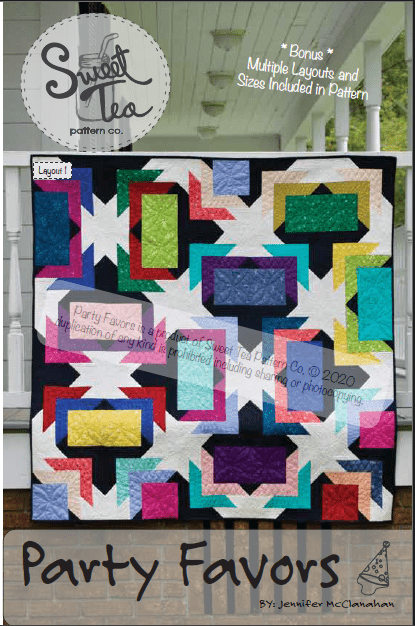Party Favor Quilt Pattern PARTYFAVOR-PAT