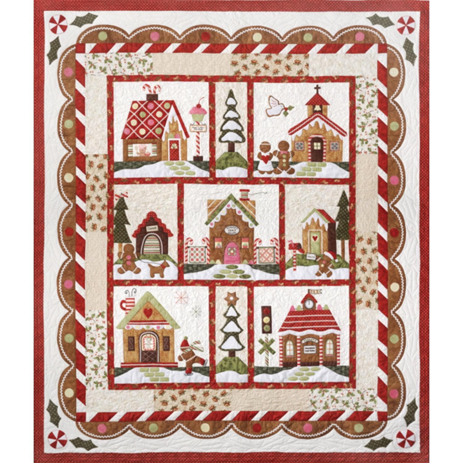 The Complete Set of Patterns - Gingerbread Village Ginger100