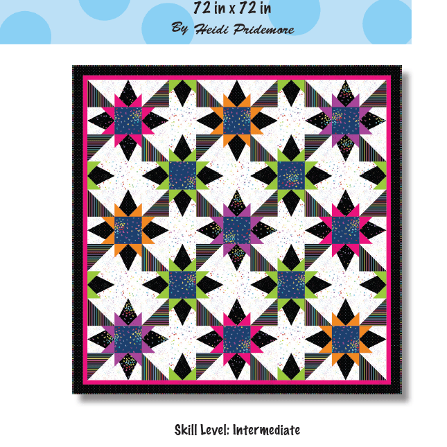 Starburst Quilt Pattern - By Heidi Pridemore STARBURST-PAT
