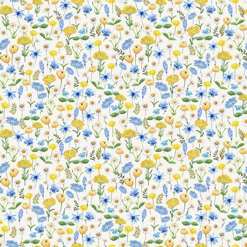 Bee & Bee Kind - Mini Floral Cream FLEUR-CD3260CRM