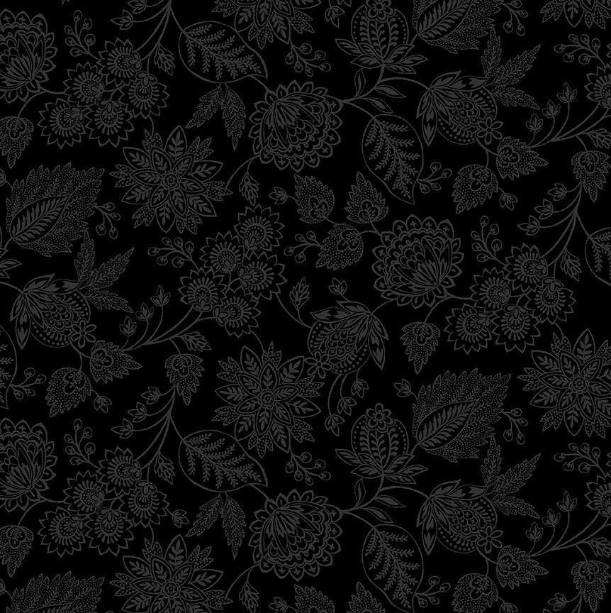 Blackout - Jacobean Floral HUE-C3119
