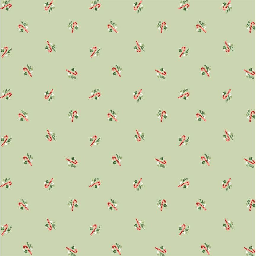 Candy Canes Flourish - Cowboy Christmas BH-CD4085