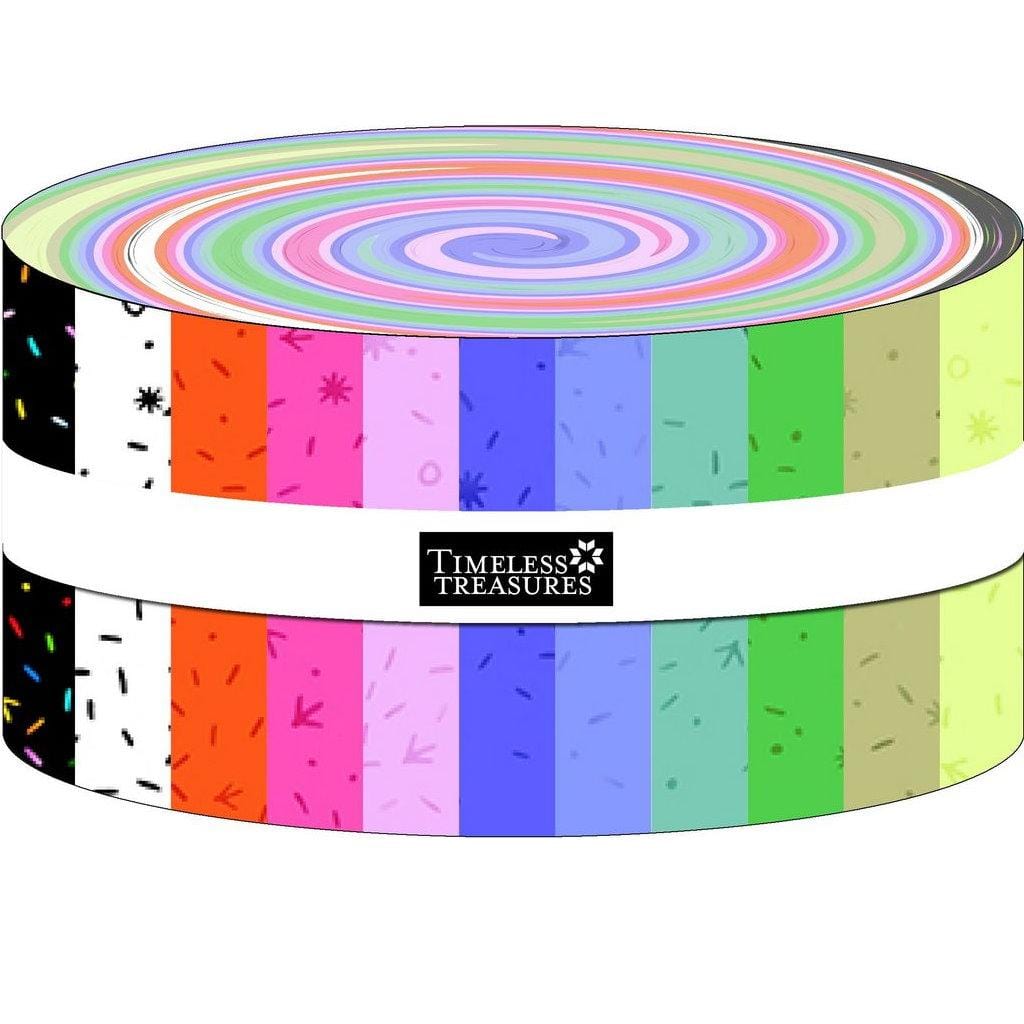 Chicken Scratch - 2.5" Stripes Bright CPSTRIP40BRIGHT