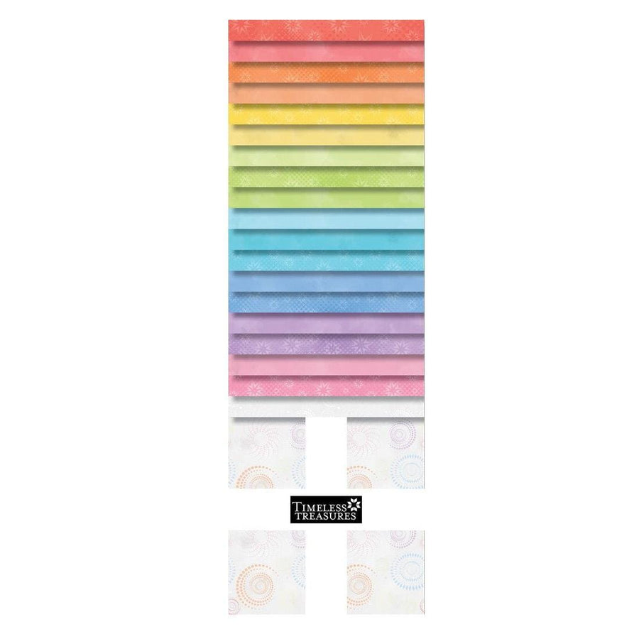 Colorstock - Pastel 10" Stackers CP10SQ42-PASTEL