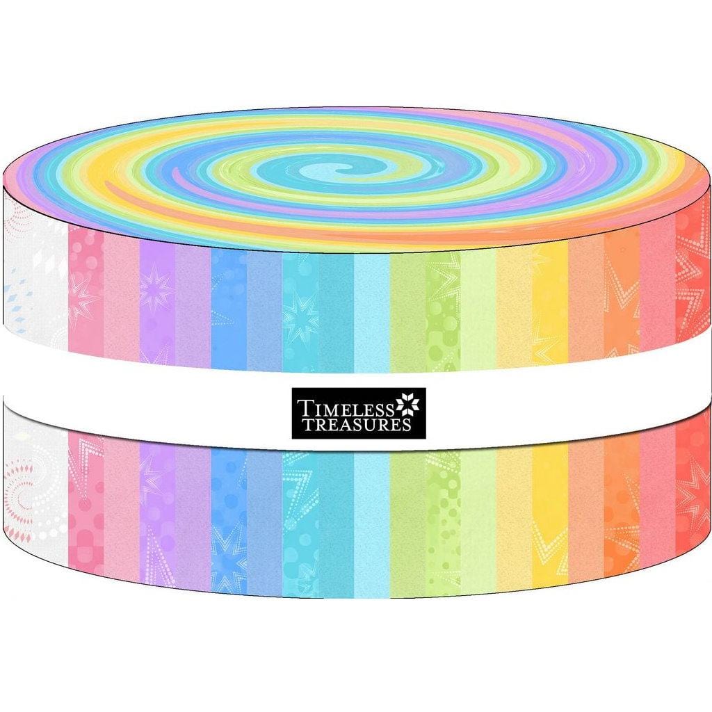 Colorstock - Pastel 2.5" Strips CPSTRIP40-CPSTL