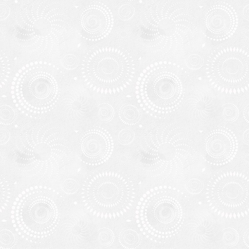 Colorstock Cotton Fabric - Dot Dot Goose White (Timeless Treasures) | Stitchin' Heaven