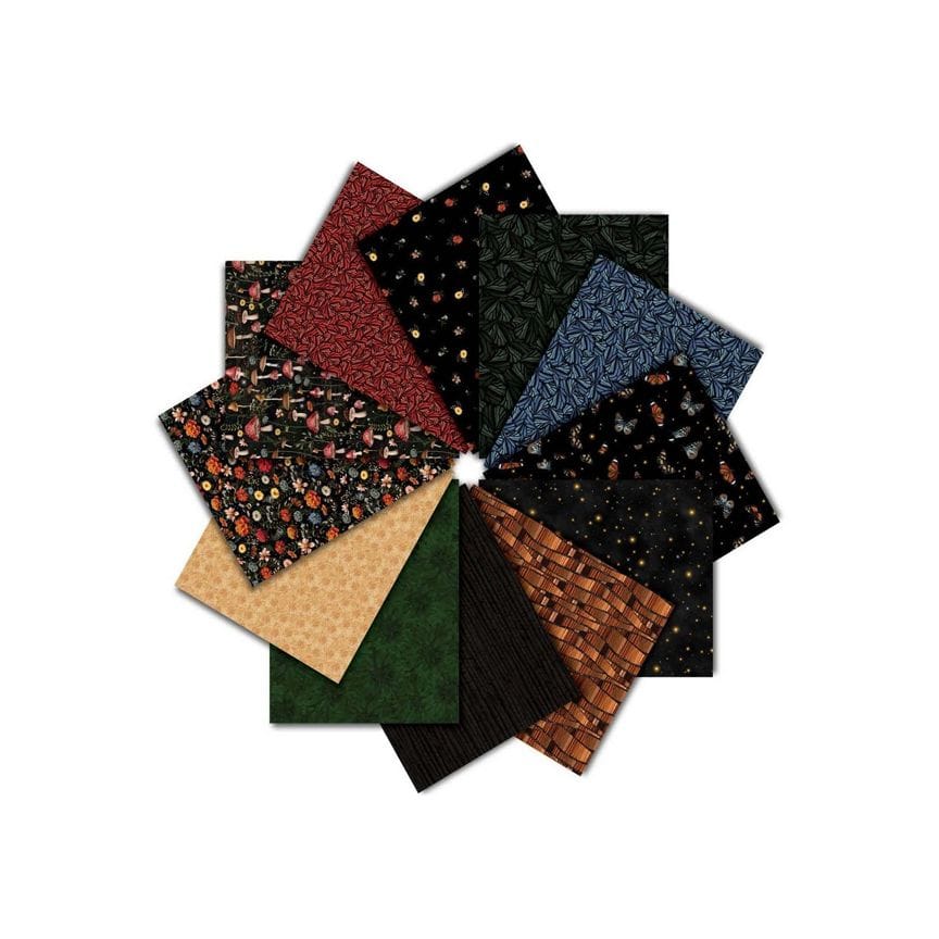 Fat Quarters - Into The Woods CPFQ12-CD