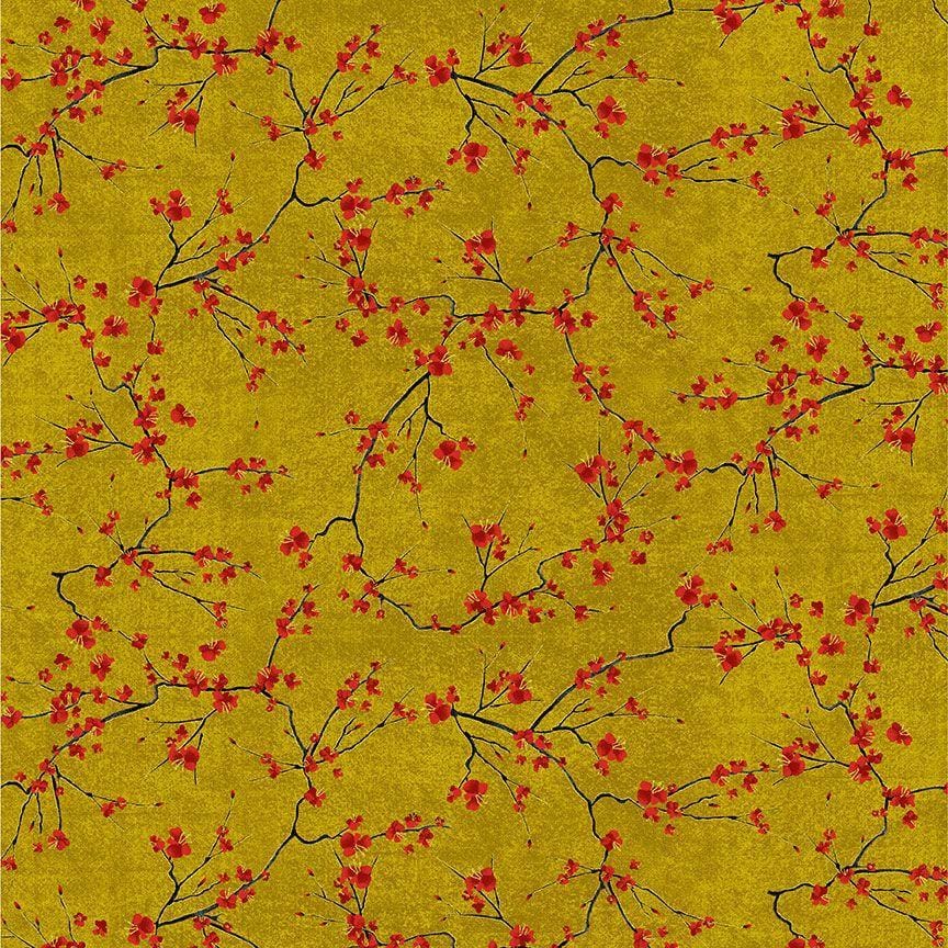 Lotus Garden - Blossom Branches CM3667-GOLD