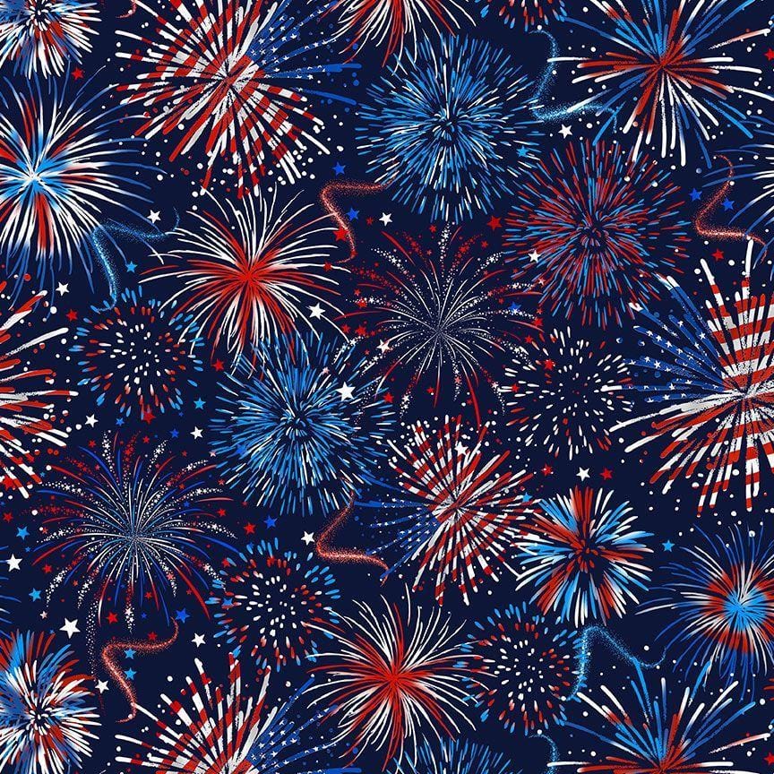 Star Spangled - USA Flag Fireworks CD2222-USA