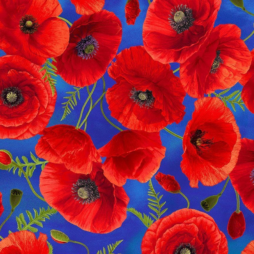 Sunset Poppies - Poppy Floral Royal POPPY-CD2521