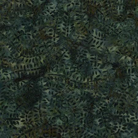 Tonga Canyon - Rainfall Leaves Batik - Spruce TT-B7892-Spruce