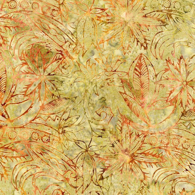 Tonga Forest Floor - Henna Floral TTB5040-JUTE