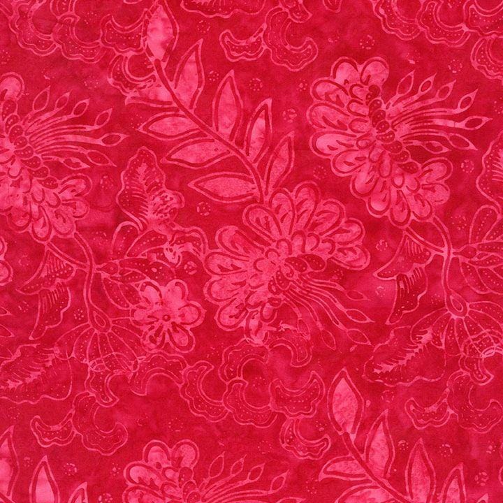 Tonga Happy - Balinese Floral Cherry TONGA-B1599