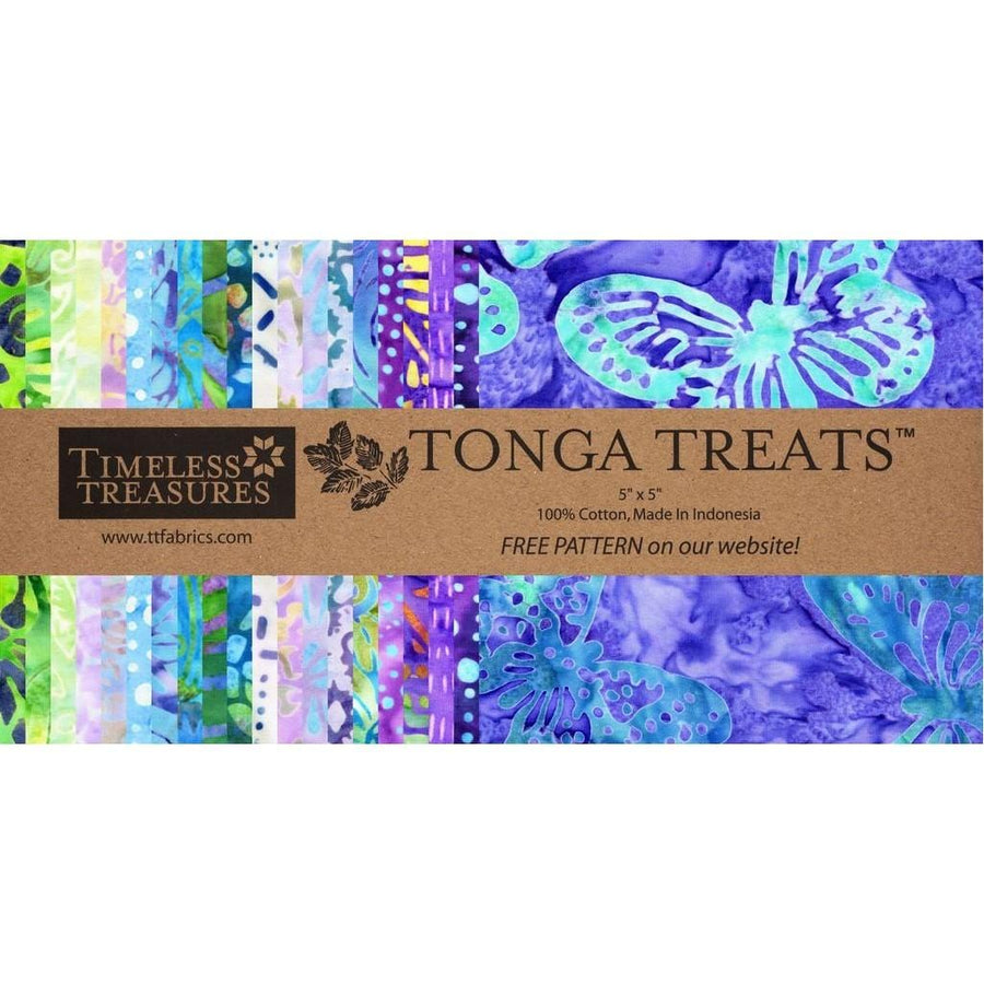 Tonga: Mariposa - 5" Square Tonga Treats 20 pc TREAT-MINIMP