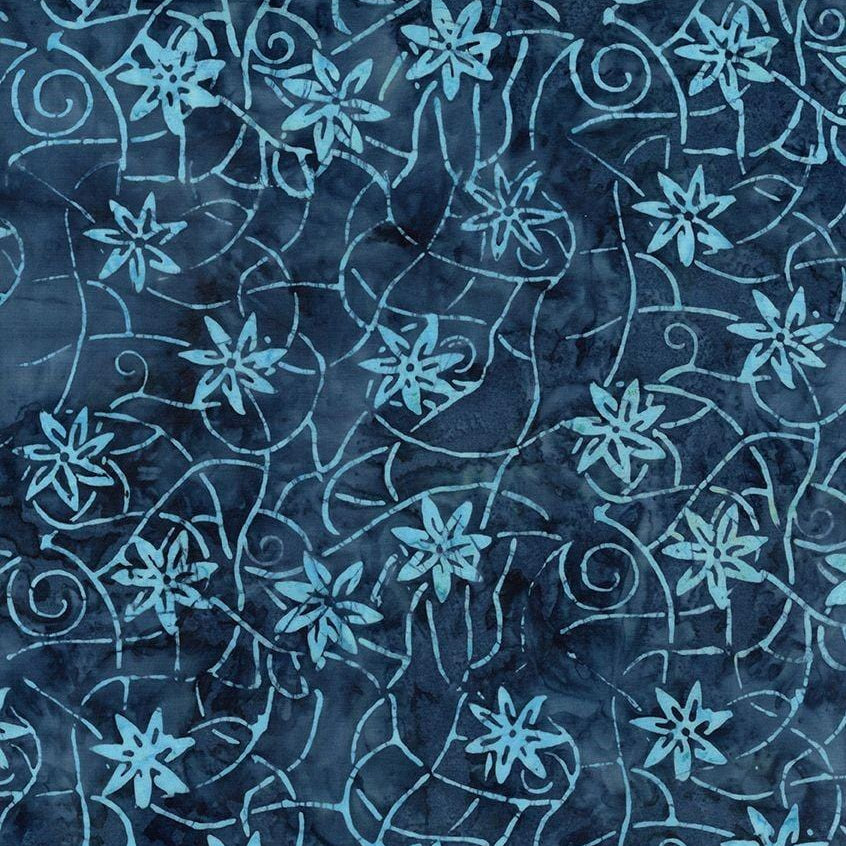 Tonga Mini Gulf Coast - Midnight Florals Tide B8167-SEA