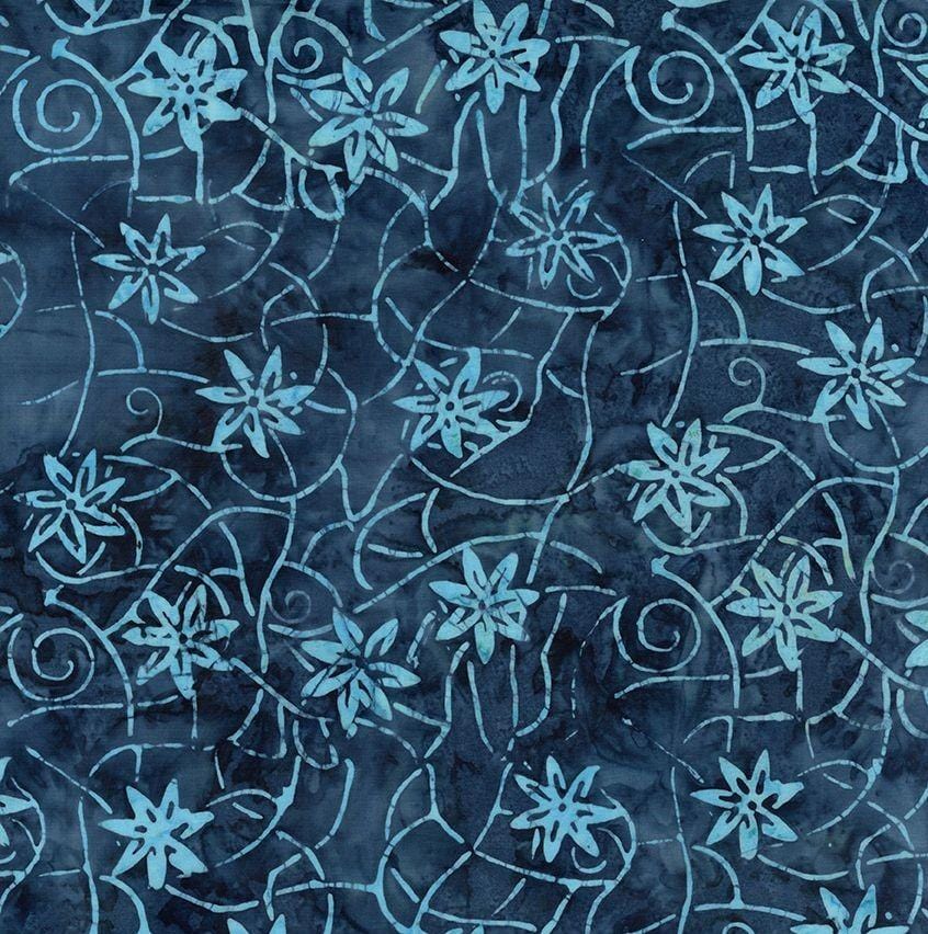 Tonga Mini Gulf Coast - Midnight Florals Tide B8167-SEA