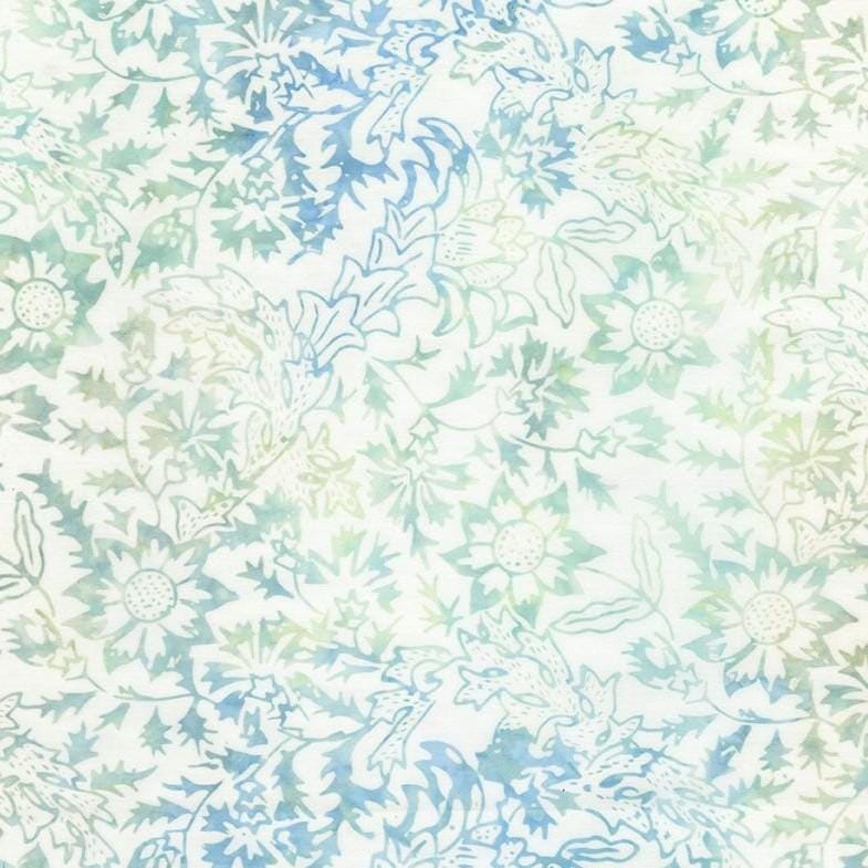 Tonga Paradise - Harvest Floral Seafoam TONGA-B2776