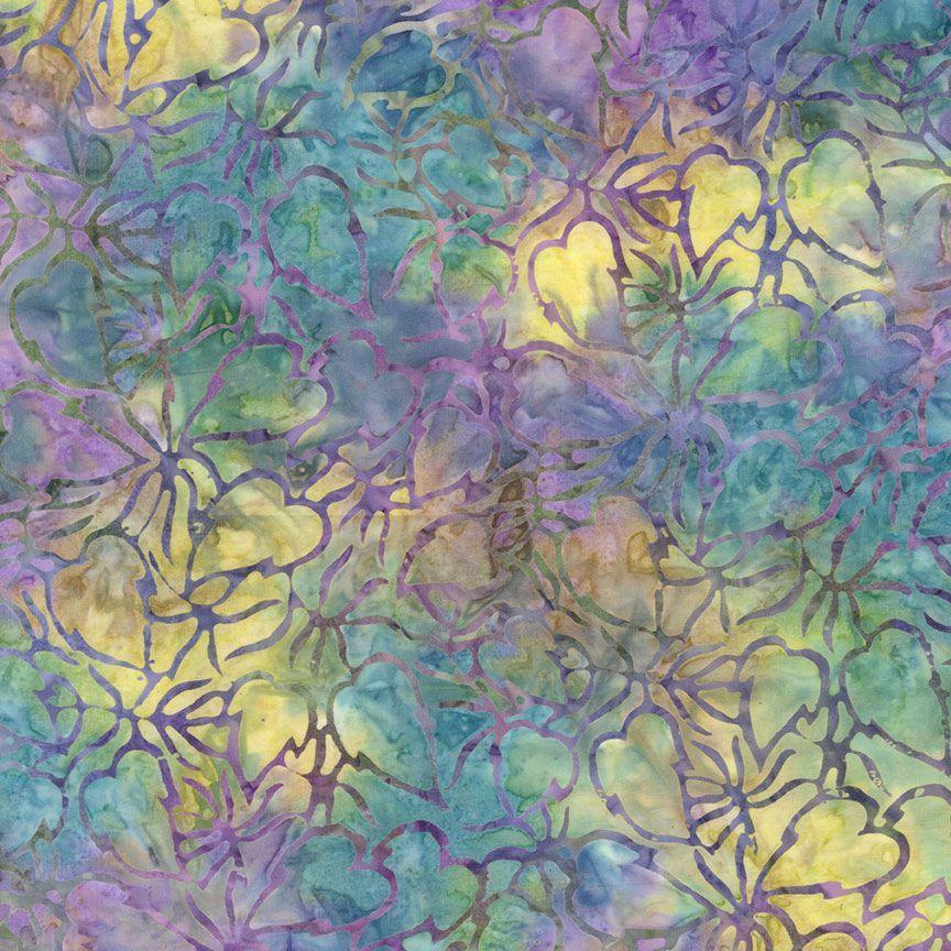 Tonga Paradise - Packed Leaves Paradise 10 YD PAK10-T2515
