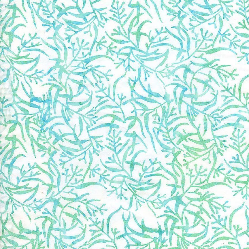 Tonga Splash - Leafy Florals Oasis B2516-OASIS