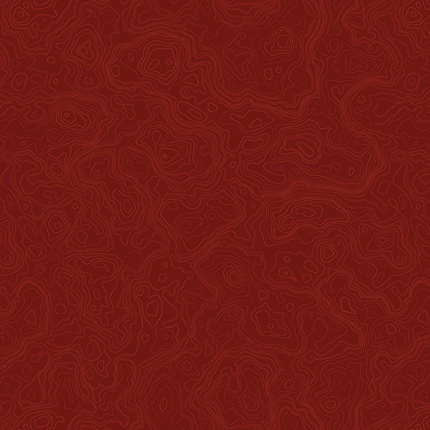 Topography Map -  Path to Freedom CD3921-BURGUNDY