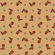 Tossed Holiday Cowboy Boots - Cowboy Christmas BH-CD4082