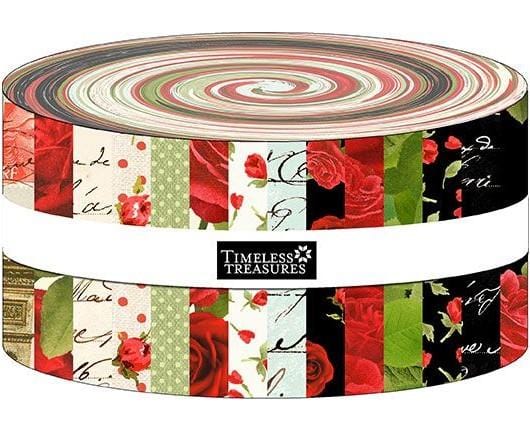 Vintage Rose - 2.5 Inch Strip Pack 40 pc STRIP40-ROSE