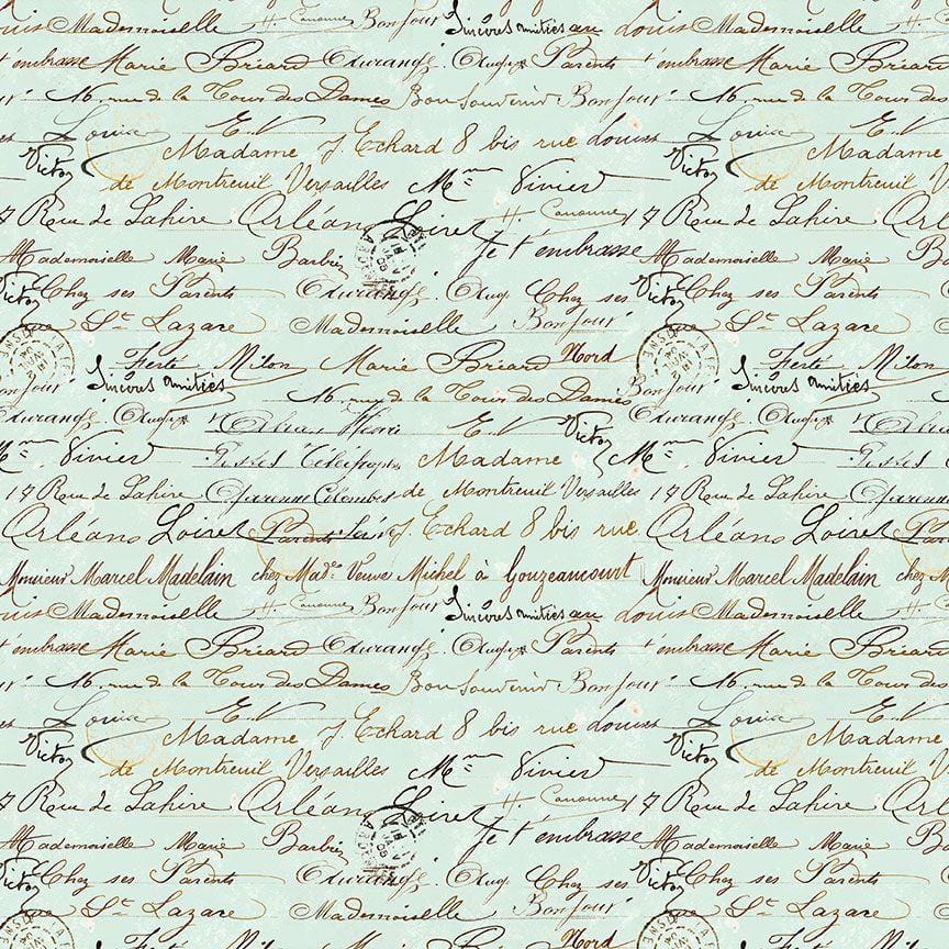 Vintage Rose - Handwriting Text Sage CD2210-SAGE