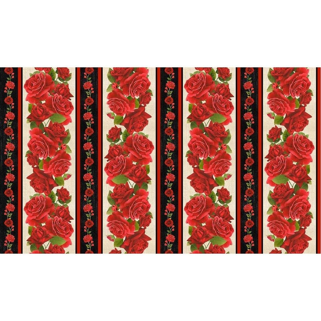 Vintage Rose - Vintage 11 Stripe Rose Multi CD2203-MULTI