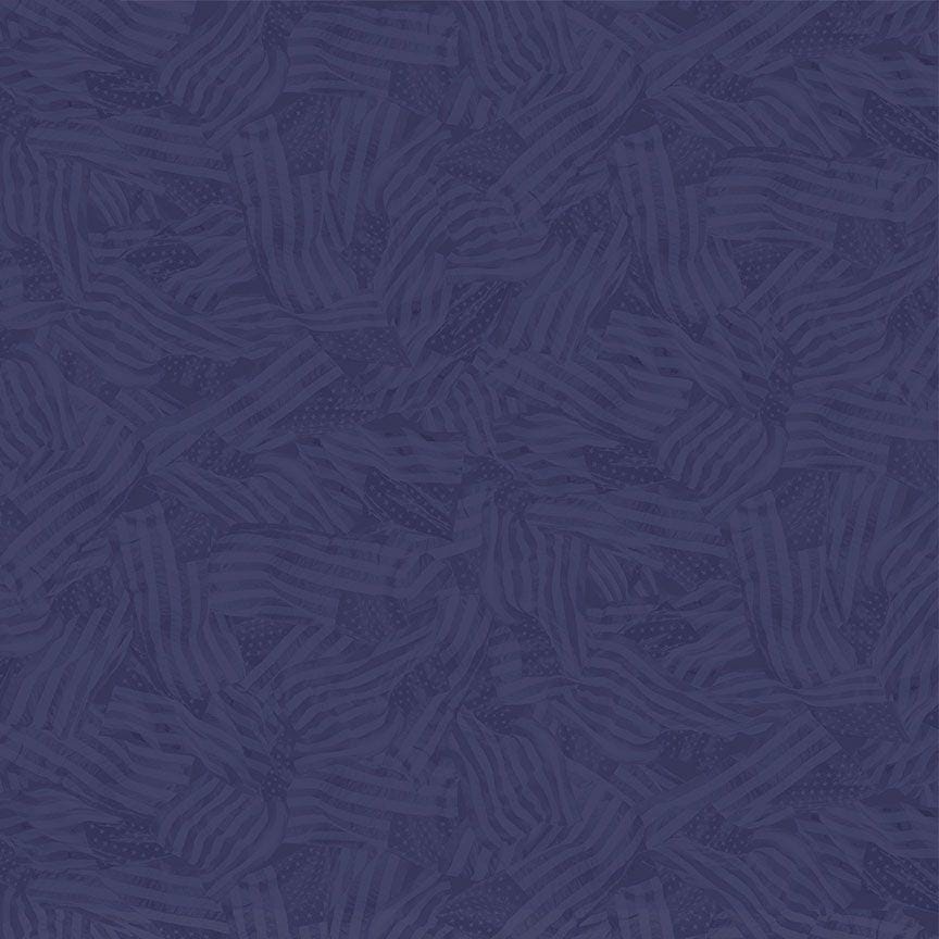 Wavy Tonal Flags Indigo -  Path to Freedom CD3920-INDIGO