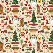 Western Holiday Decor - Cowboy Christmas BH-CD4081