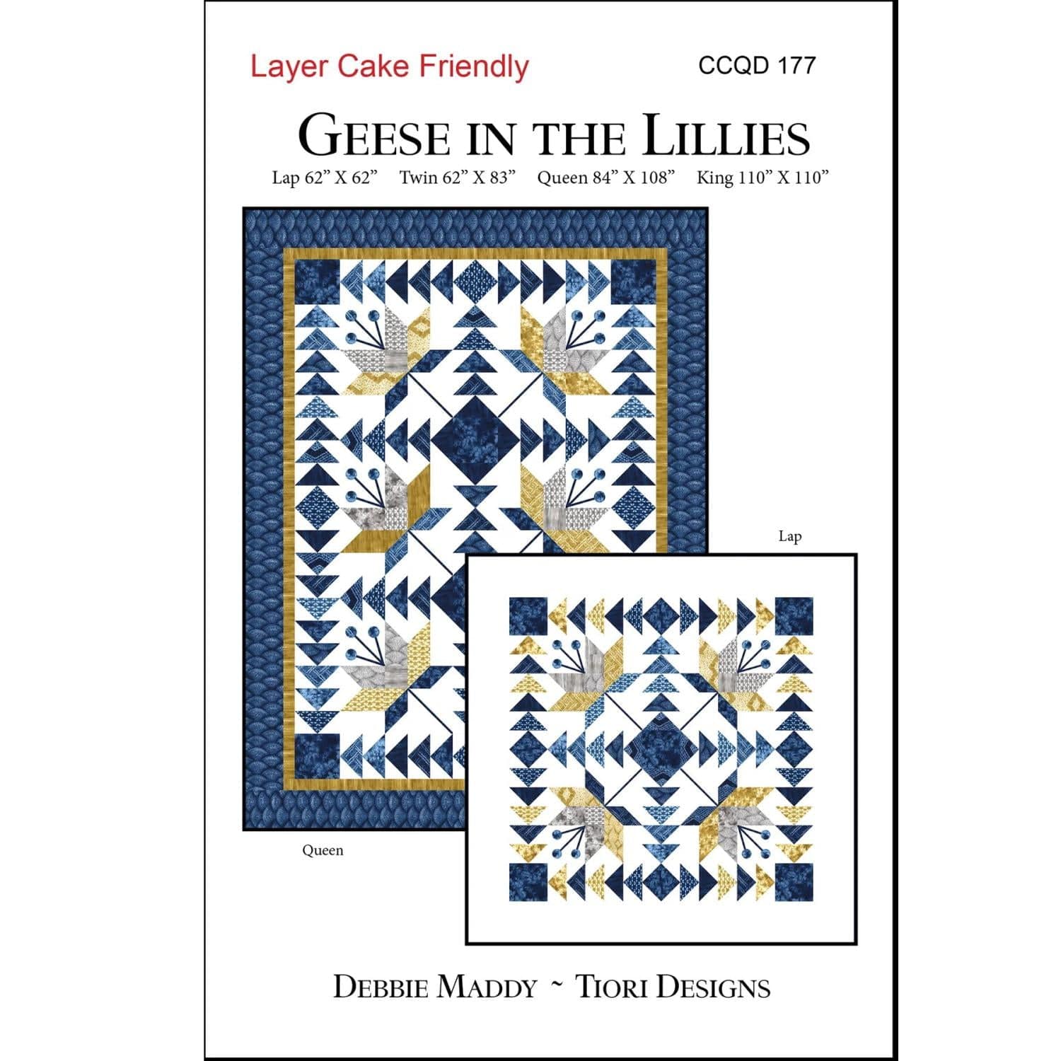 Debbie Maddy - Geese in the Lillies CCQD-177