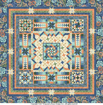 Image of Tranquility  quilt.