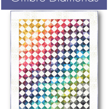 V and Co. - Ombre Diamonds Quilt Pattern 727908838152