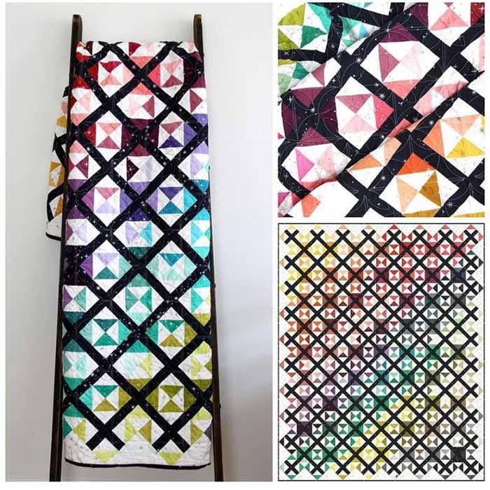 V and Co. - Ombre Trellis Quilt Pattern 727908838077