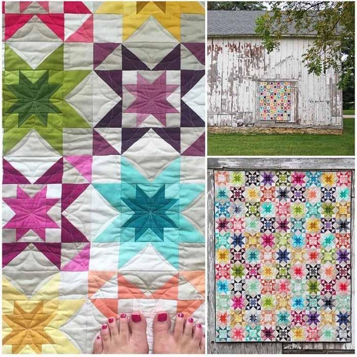 V and Co. - Rising Star Quilt Pattern 727908837469