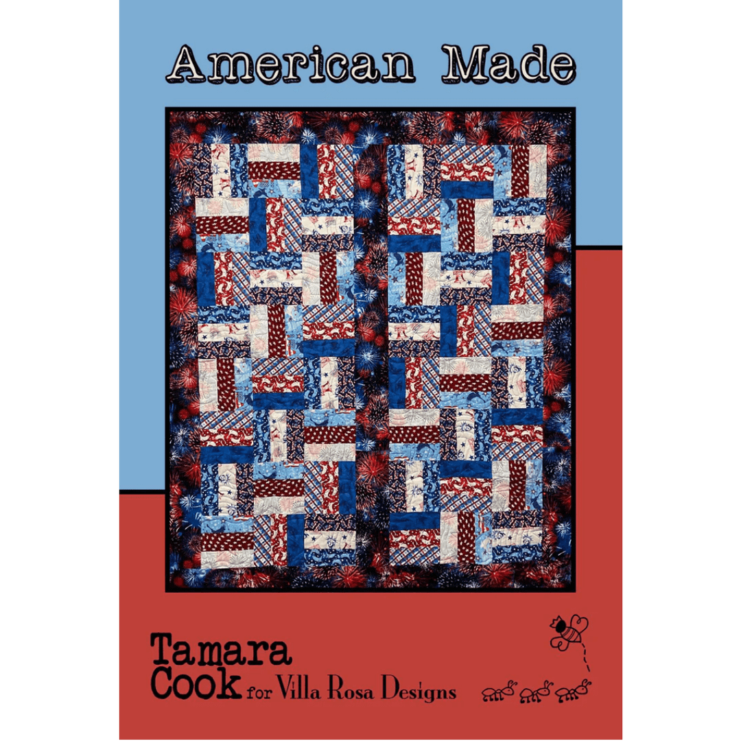 Villa Rosa Postcard - American Made Quilt Pattern 609670632056