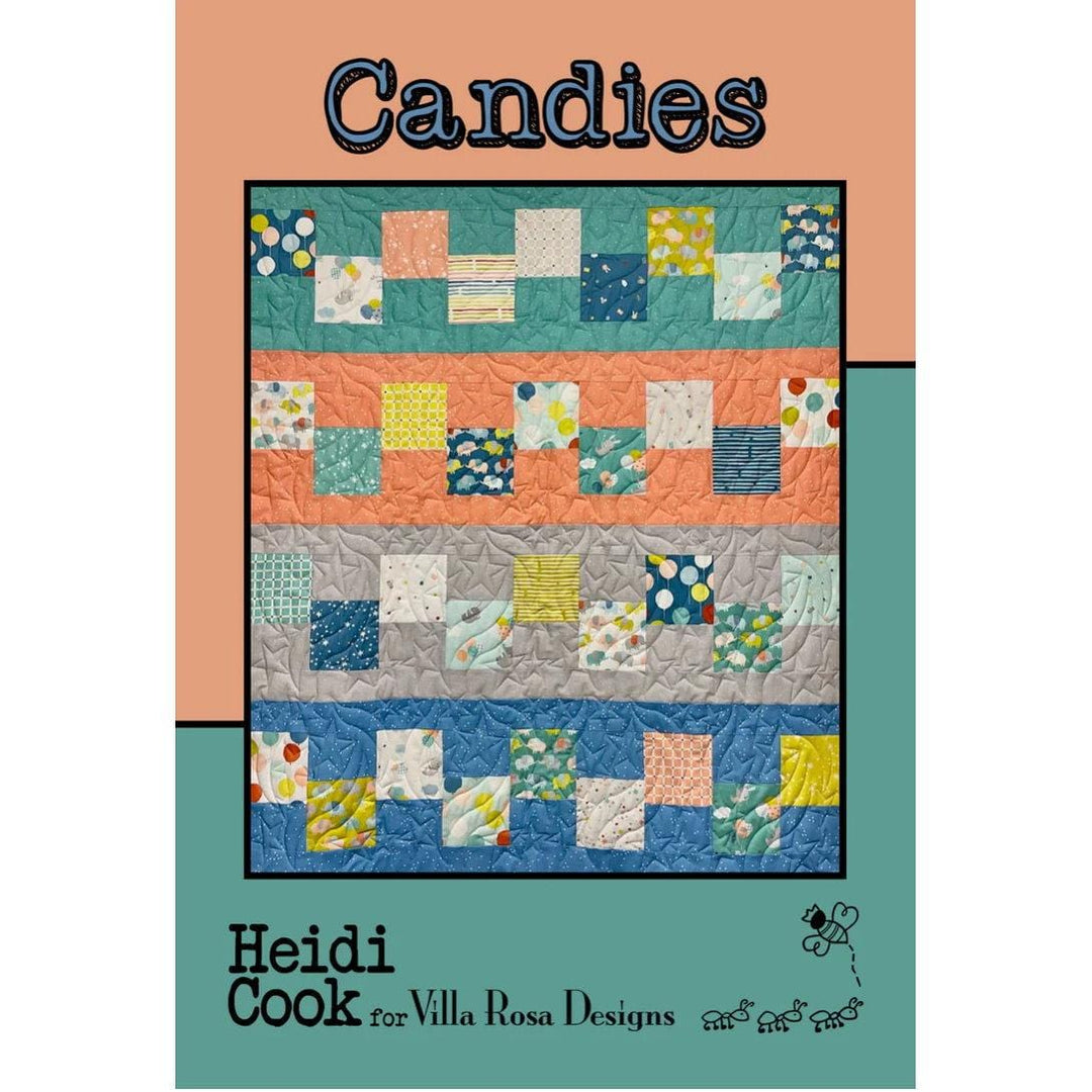 Villa Rosa Postcard - Candies Quilt Pattern 609670632155