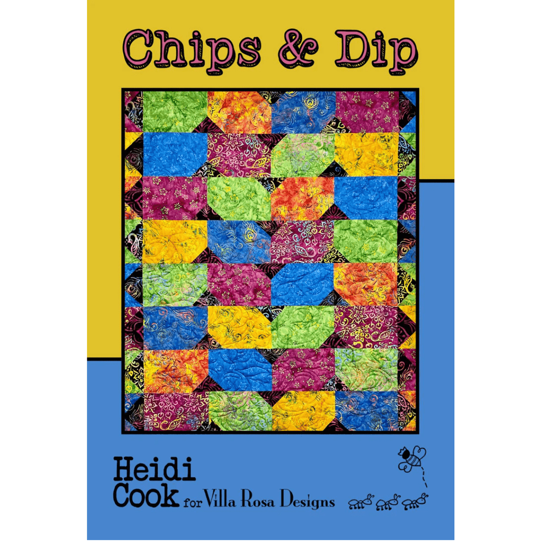 Villa Rosa Postcard - Chips and Dip Quilt Pattern 609670632032