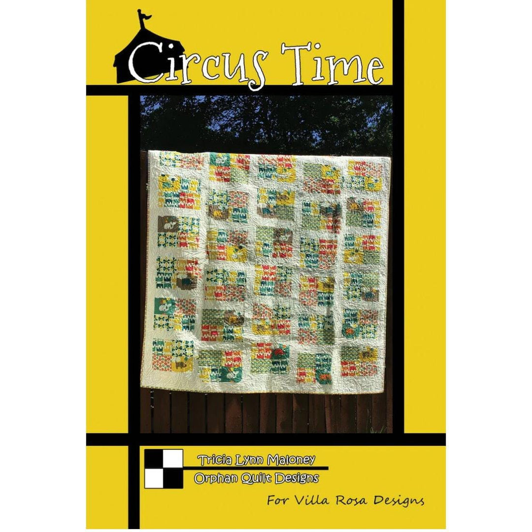 Villa Rosa Postcard - Circus Time Quilt Pattern 609670632087