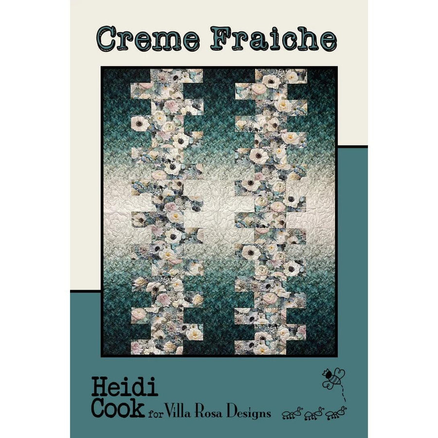 Villa Rosa Postcard - Creme Fraiche Quilt Pattern 729859663562