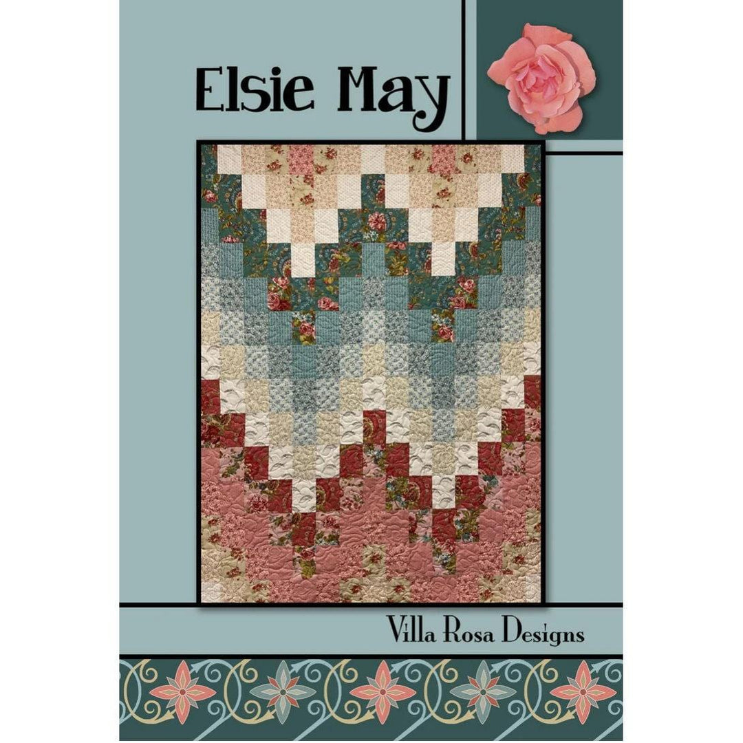 Villa Rosa Postcard - Elsie May Quilt Pattern 609670632186