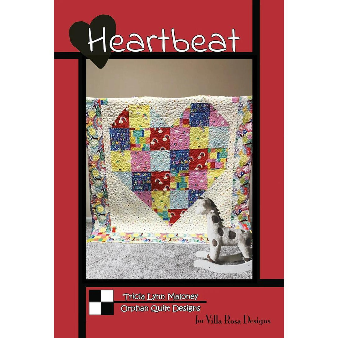 Villa Rosa Postcard - Heartbeat Quilt Pattern 729859663623