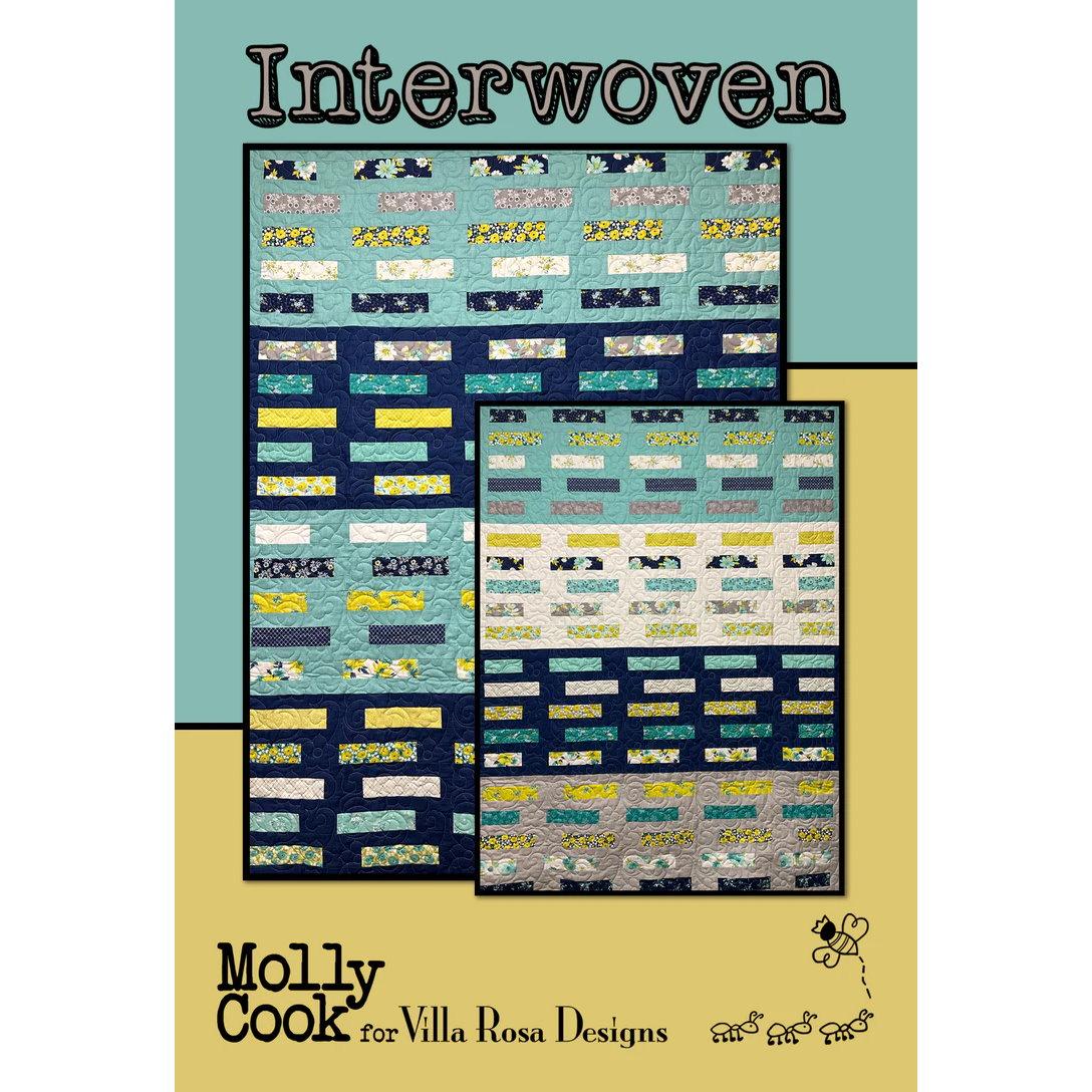 Villa Rosa Postcard - Interwoven Quilt Pattern 729859663685