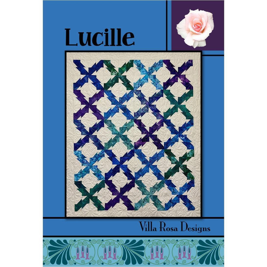 Villa Rosa Postcard - Lucille Quilt Pattern 609670631974