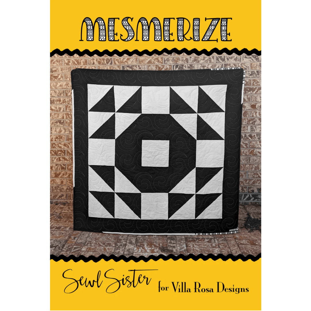 Villa Rosa Postcard - Mesmerize Quilt Pattern 609670632018