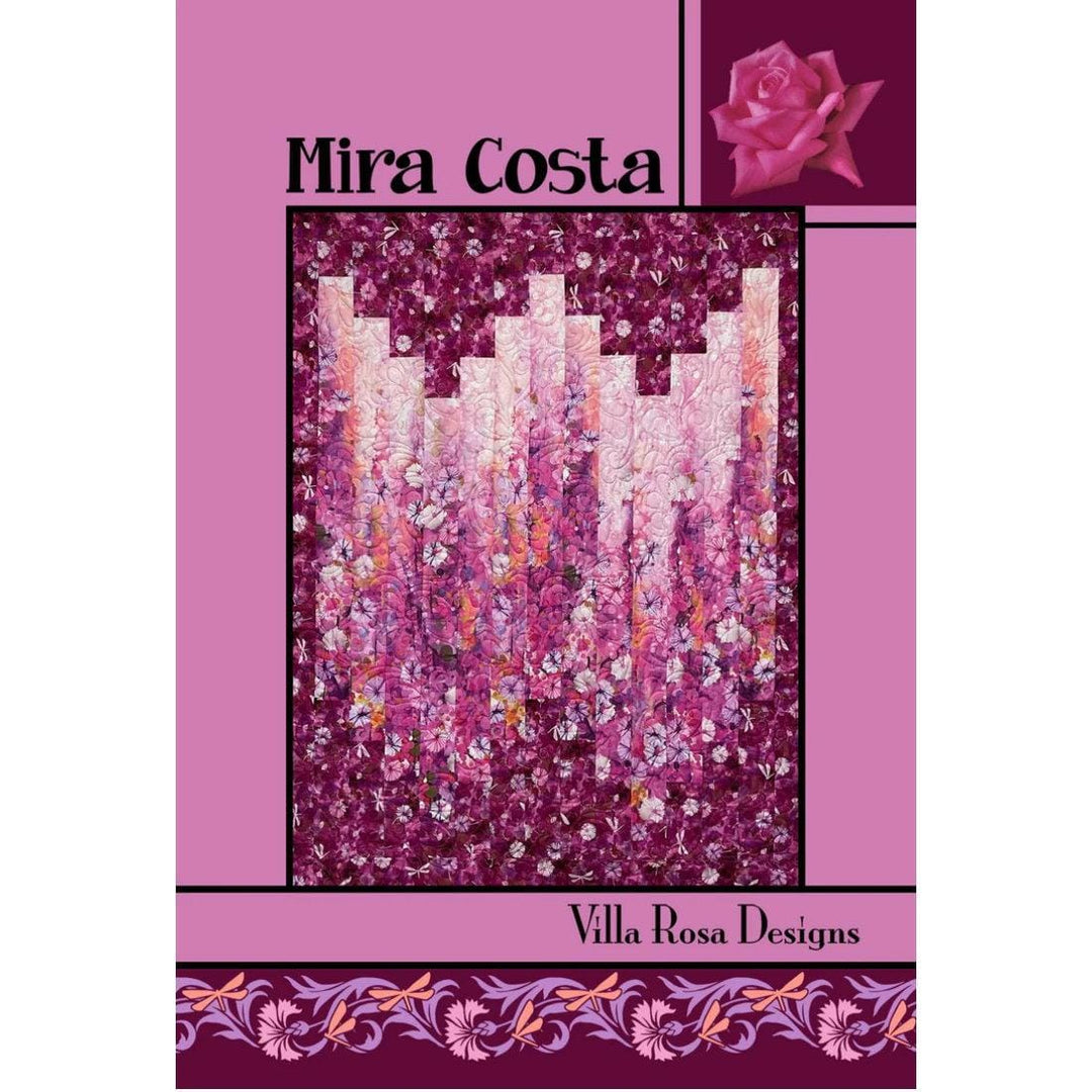 Villa Rosa Postcard - Mira Costa Quilt Pattern 609670632124