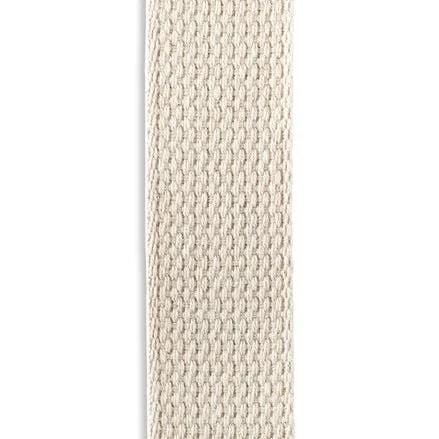 Heavy Weight 1 1/2" Cotton Webbing - Natural WEBC30NA