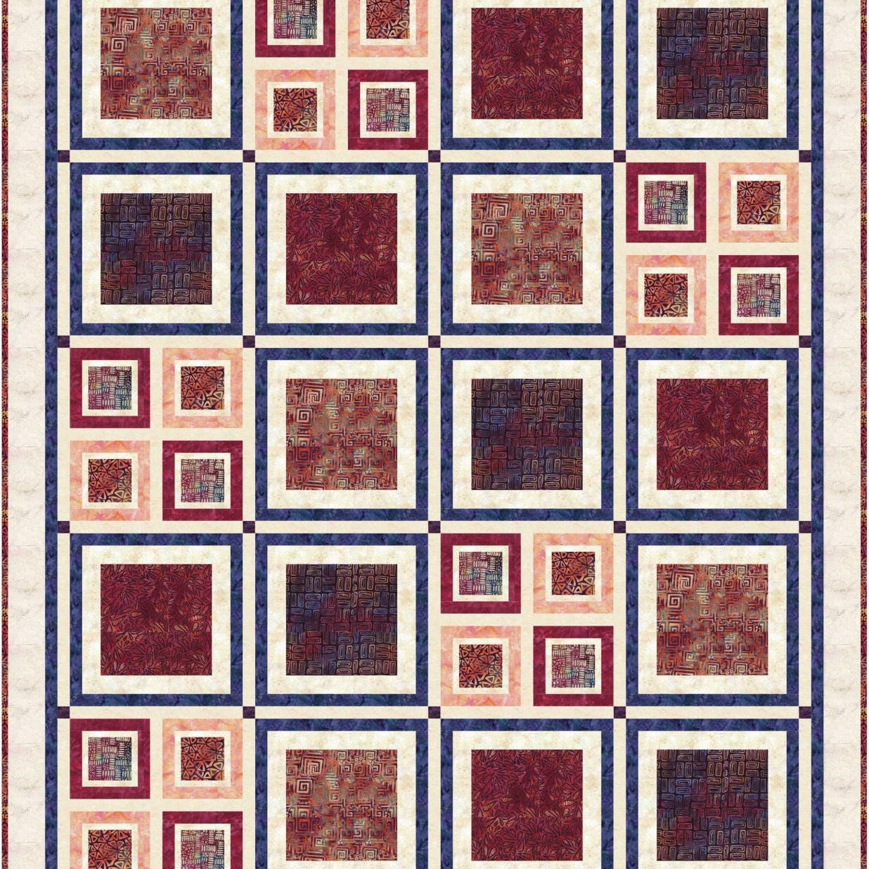 Tilework Quilt Pattern TILEWORK-PAT