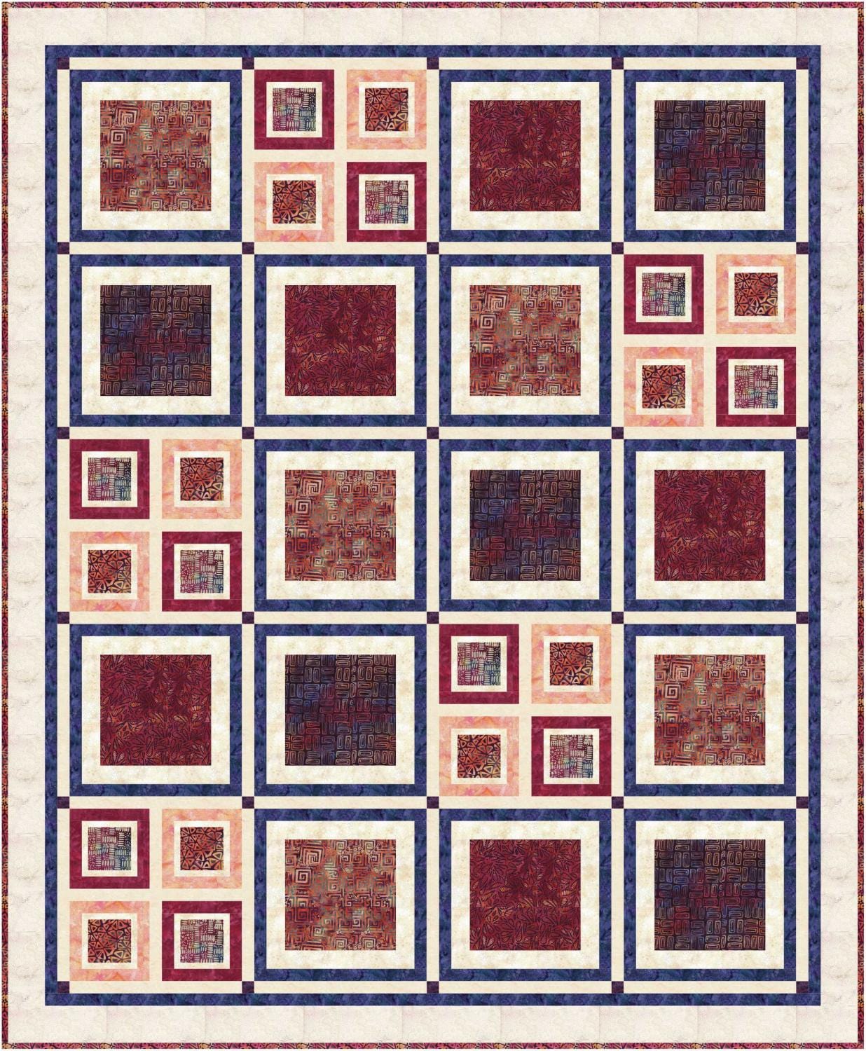 Tilework Quilt Pattern TILEWORK-PAT