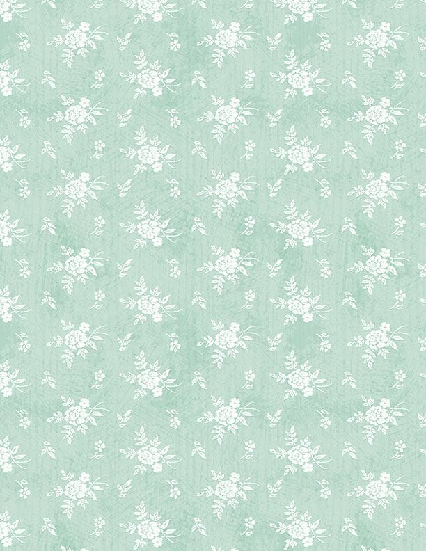 Ditsy Teal - Family Farmstead 3008-96495-771